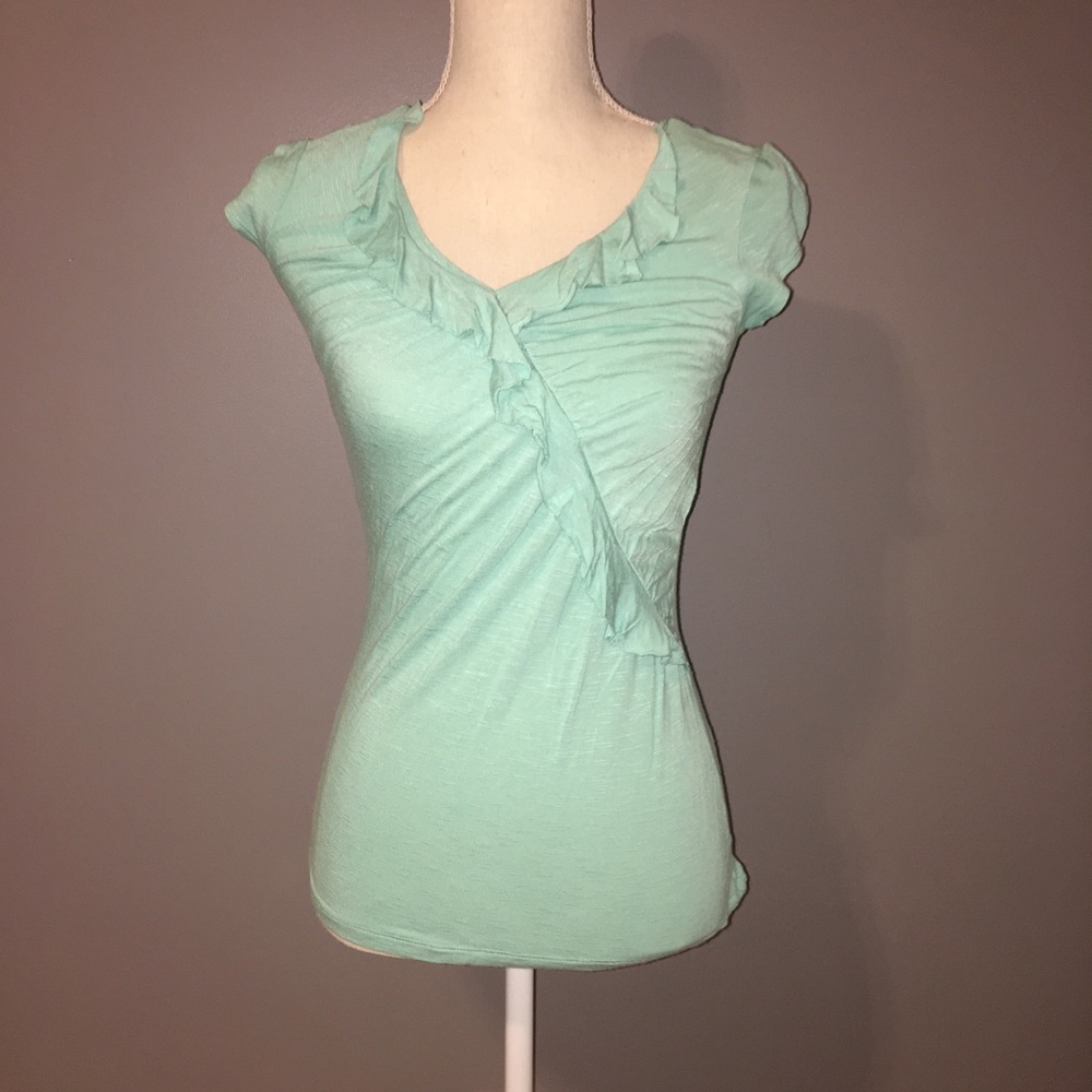 Candie’s Front Ruffle Shirt